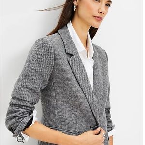 Brushed Knit Modern Blazer